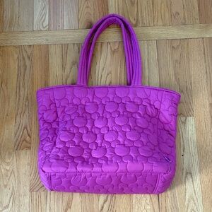 Vera Bradley Disney Fuchsia Quilted Tote